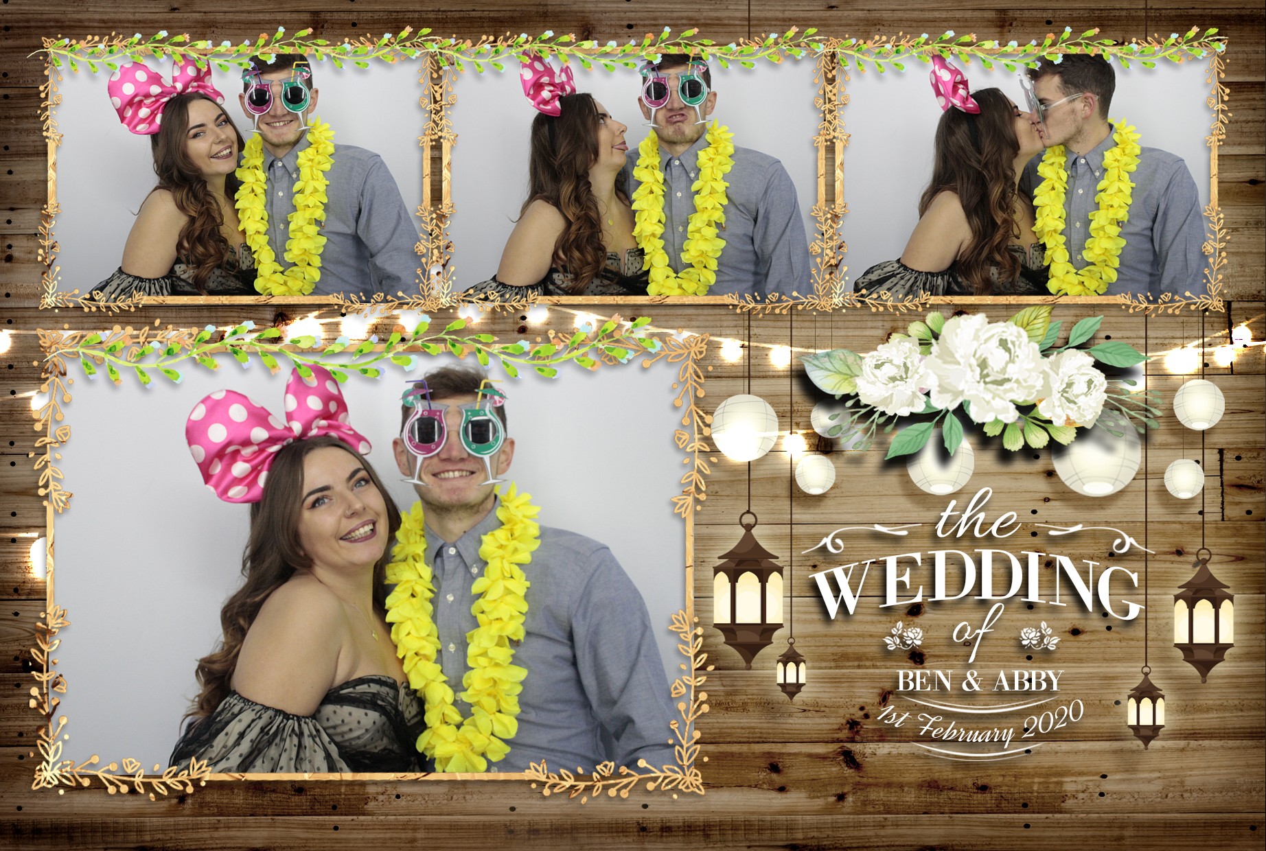 Ben & Abby’s Wedding  | View more photos from the event at gallery.myphotoboothexperience.co.uk/u/MyPhotoBoothExperienceLtd/Ben-Abby’s-Wedding